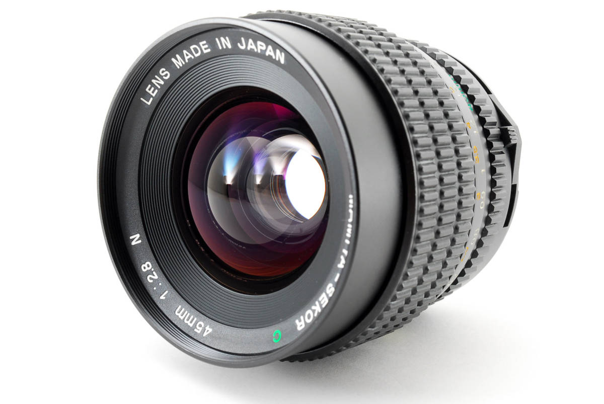 ☆美品☆MAMIYA マミヤ 645 SEKOR C 45mm F2.8 N 中判カメラ