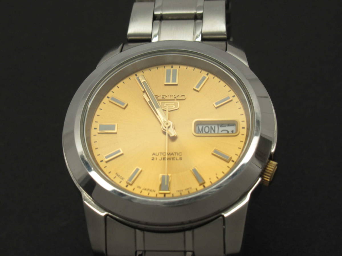 0 7S26-02W0 セイコー SEIKO Automatic 1円スタートSEIKO Seiko 1 