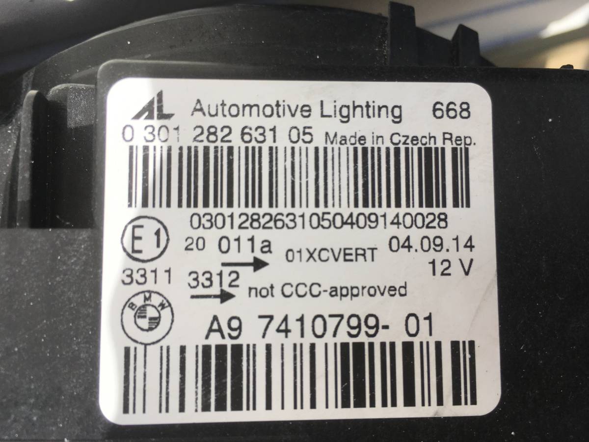 LED 前期 F32 F33 F36 BMW 純正 4シリーズ ヘッド ライト ランプ 左