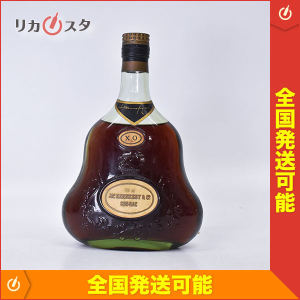 古酒☆ジャズ ヘネシー XO ☆旧ボトル 金キャップ グリーンボトル