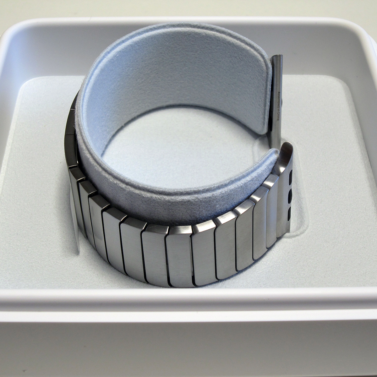 未使用】正規品 純正 Apple watch シルバーステンレス リンク 未使用】正規品 純正 Apple watch シルバーステンレス リンク