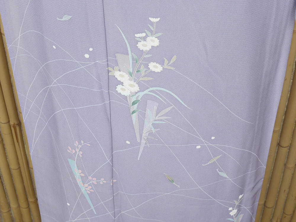 【HOT，人気セール】 京かんざし m-604 夏物/絽 訪問着 友禅染め 新古品 しつけ付き 未着用(仕立て上がり)｜売買されたオークション情報、yahooの商品情報をアーカイブ公開 - オークファン 仕立て上がり