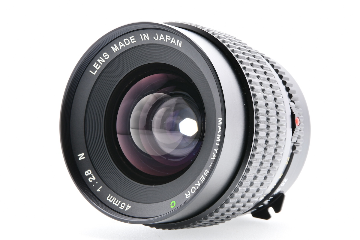 ☆ MAMIYA マミヤ SEKOR C F2.8 45mm 中判カメラ用 レンズ 他 2点