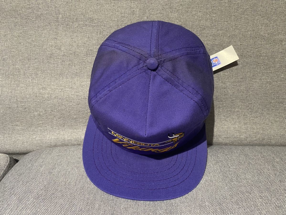 Minnesota Vikings NFL スナップバック キャップ 90s 80s デッドストック NFL キャップ スナップバック Minnesota