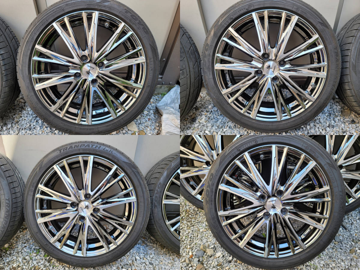 ☆Weds クレンツェ エルアボラ 16インチ 5.5J 4穴 PCD100 TOYO 