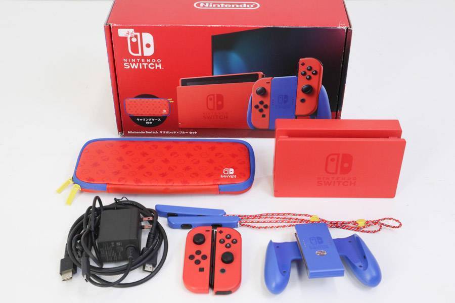格安，大人気 限定版 マリオレッド&times;ブルー セット ニンテンドースイッチ 本体なし 付属品のみのセット 325v18(ニンテンドースイッチアクセサリー)｜売買されたオークション情報、yahooの商品情報をア ニンテンドースイッチアクセサリー