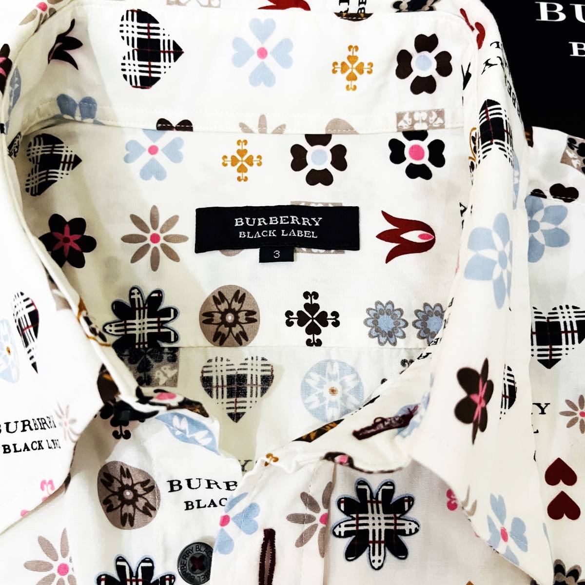 1円売切 希少品□数回着用□バーバリー□BURBERRY BLACKLABEL□ジップ 