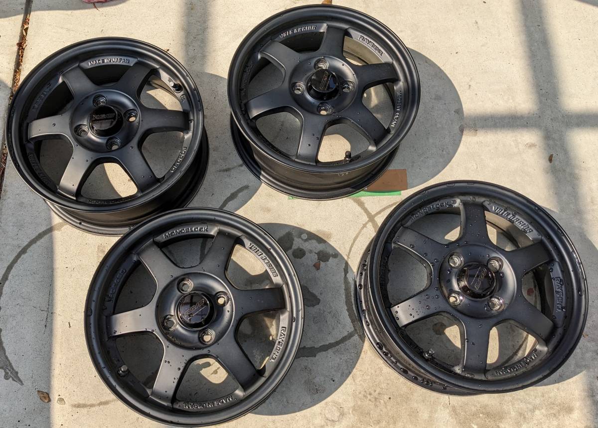 ボルクレーシング Te37 14 インチ 絶版 RAYS レイズボルクレーシング 