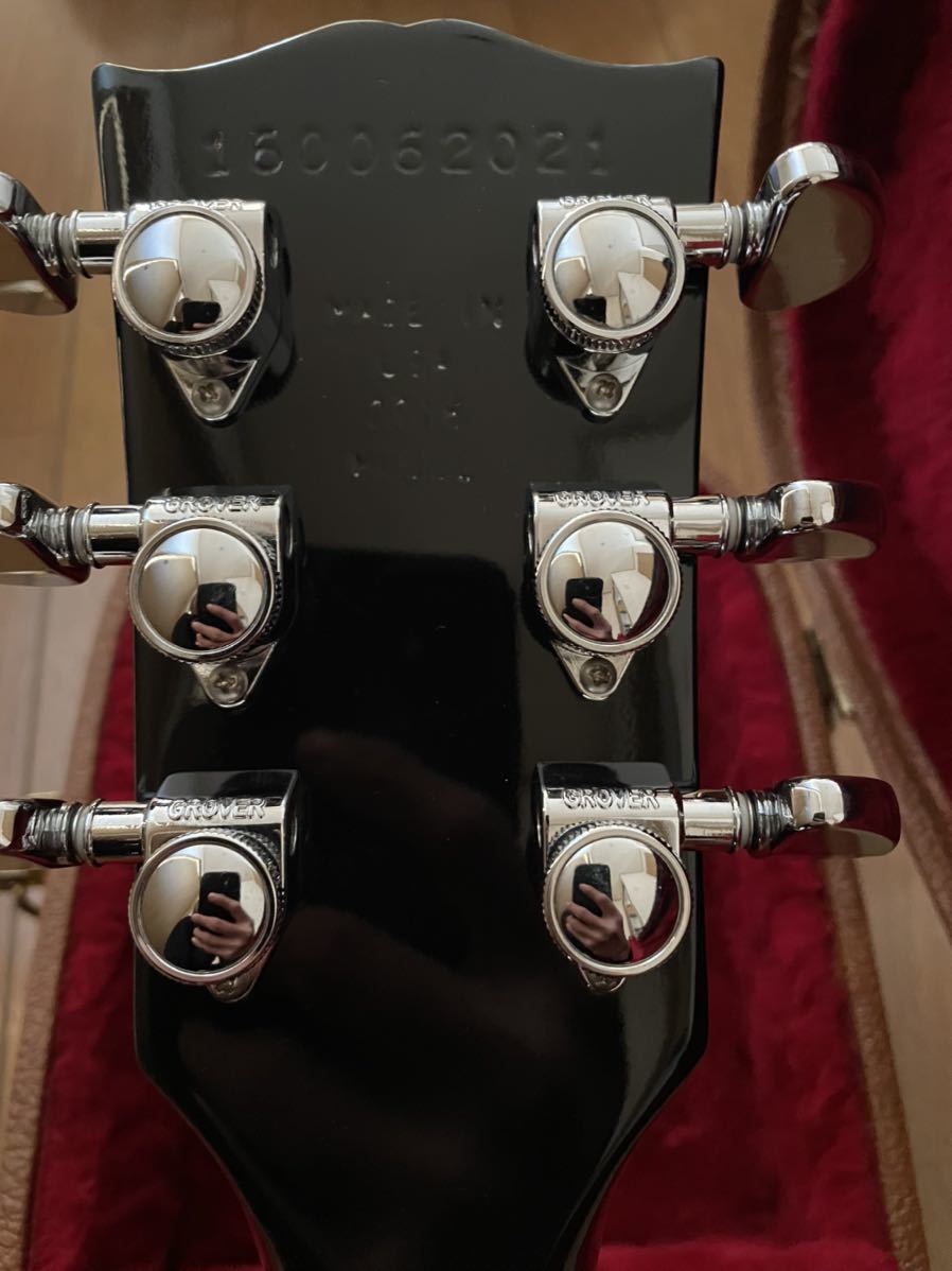 Gibson Les Paul Standard Ebony 16 ギブソン レスポール スタンダード エレキギター スタンダード 売買されたオークション情報 Yahooの商品情報をアーカイブ公開 オークファン Aucfan Com