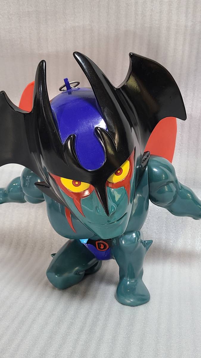送料無料 デビルマン　特大キーホルダー　ソフビ　＊全高　約25ｃｍ位＊本体のみ現状品