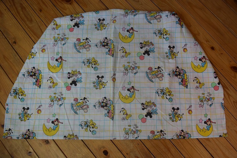 Usaヴィンテージ ベッドシーツ ディズニー キッズ リメイク生地 素材 ボックスシーツ ベビーミッキー オールド アメリカ仕入 総柄 B10 キャラクター 売買されたオークション情報 Yahooの商品情報をアーカイブ公開 オークファン Aucfan Com