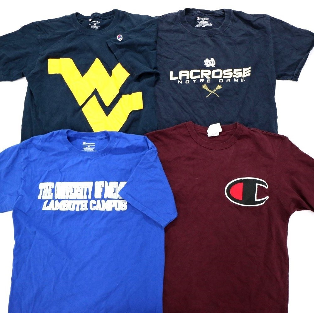 ◎チャンピオン Tシャツ set NAVY ハーバード 他 (メンズM) 16枚セット まとめ売り 古着卸 1円スタート 最落なし MG4688