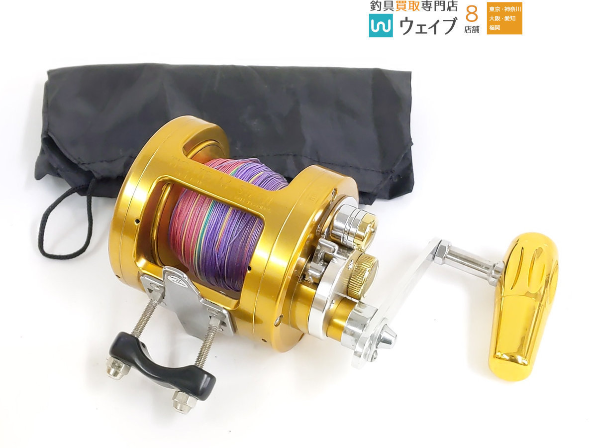 フィッシング TICA TEAM ST16NH 両軸リール ゴールド