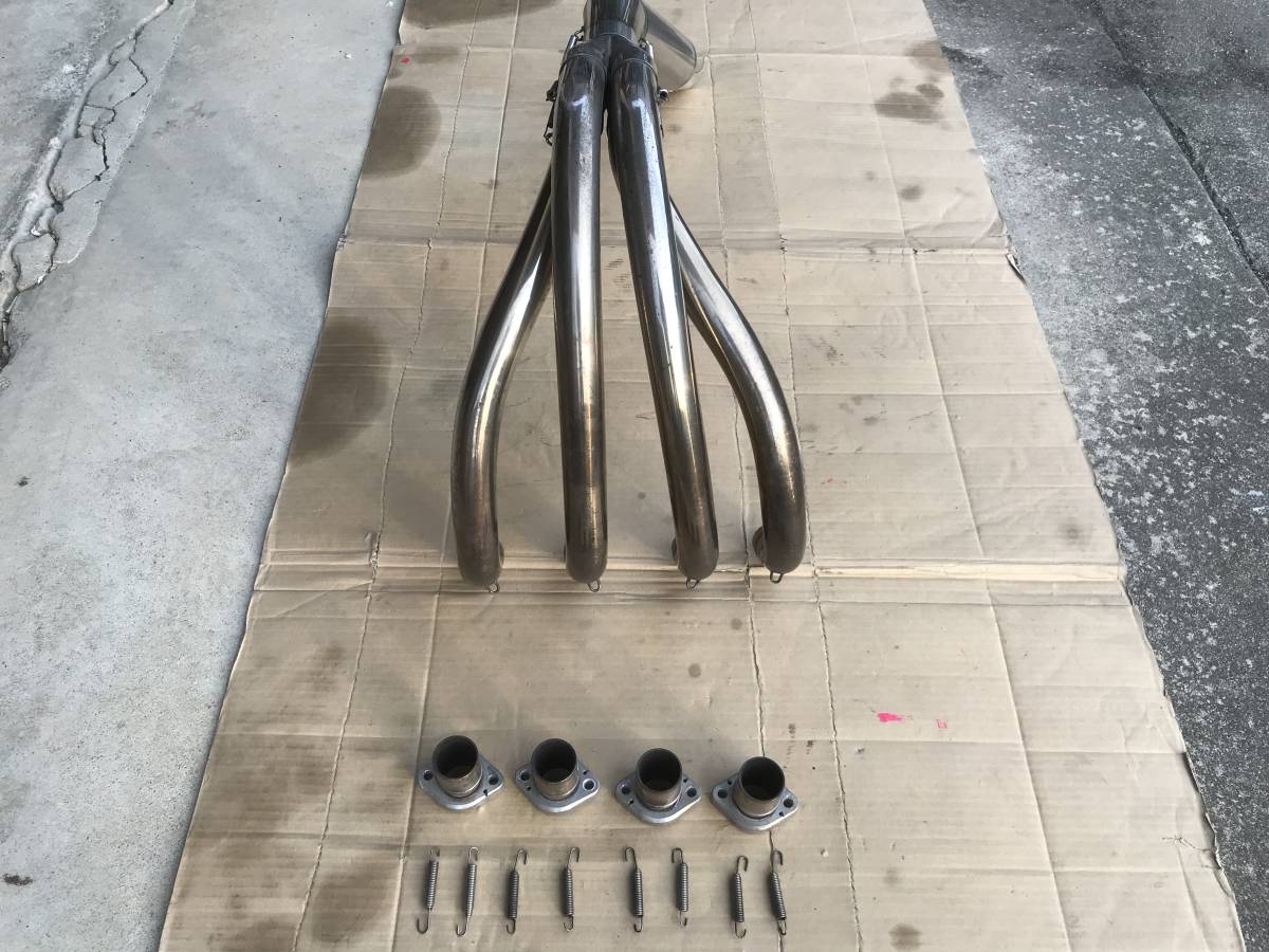 PMC ステンレスショート管 KZ1000MK2 Z1000MK2 当時物 z1 z2 (マフラー 