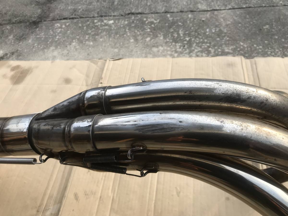 PMC ステンレスショート管 KZ1000MK2 Z1000MK2 当時物 z1 z2 (マフラー 