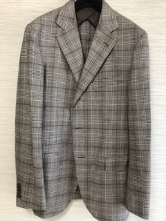 フランコプリンツィバァリー　グレンチェック　スリーピース　４６ FRANCO PRINZIVALLI(フランコ プリンツィバァリー)/テーラード