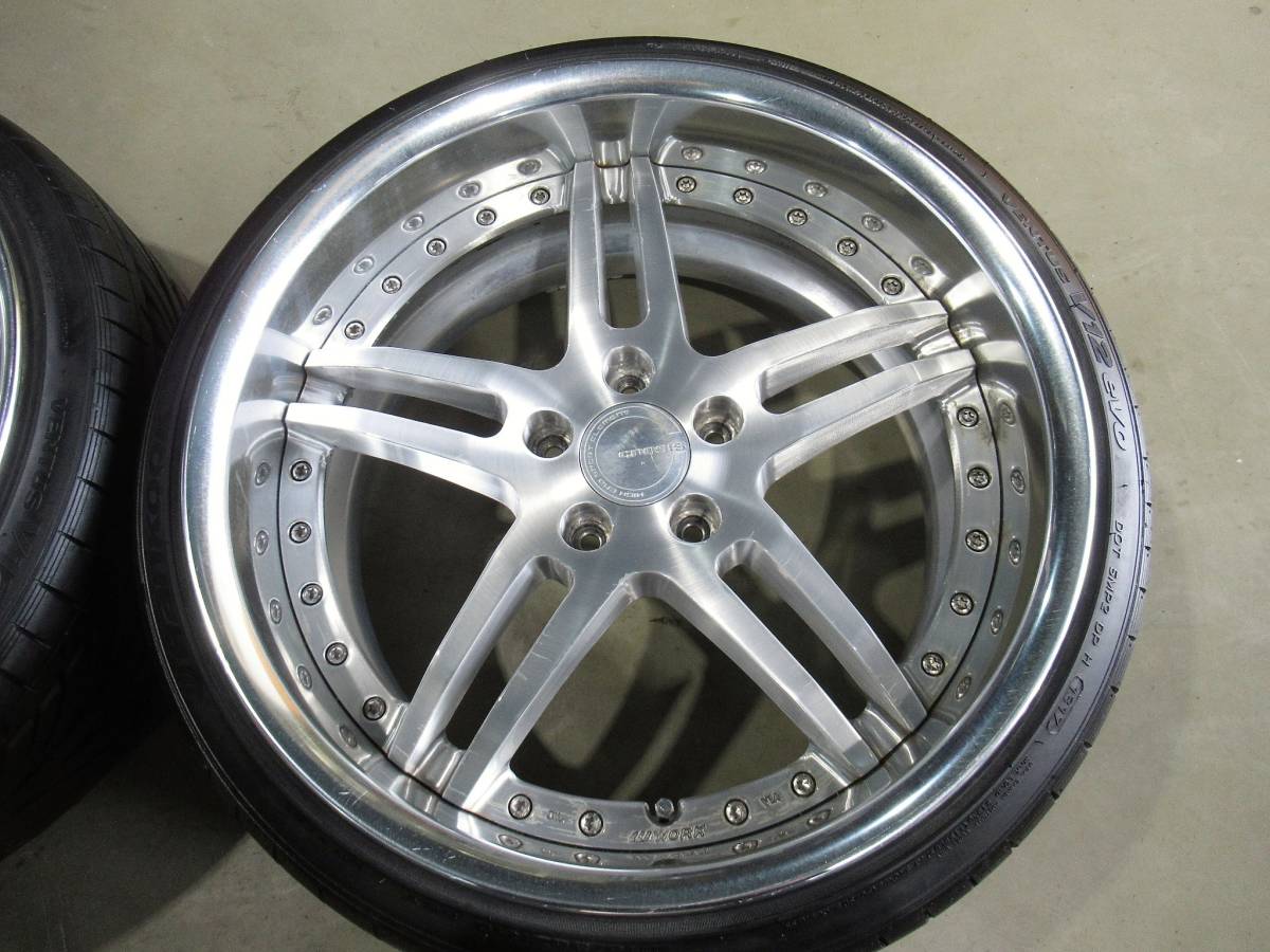 WORK GNOSIS GS2 深リム タイヤ ホイール 4本セット WORK GNOSIS GS2 深リム タイヤ ホイール 4本セット
