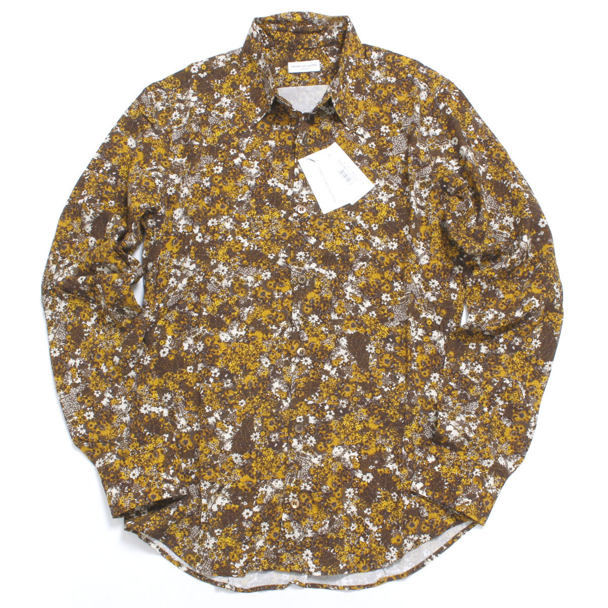 SALE，お買い得 20ss タグ付き 定価52 800円 DRIES VAN NOTEN CHAINE 9004 M.W.SHIRT size44 MUS ドリスヴァンノッテン 花柄 シャツ(長袖シャツ)｜売買されたオークション情報、yahooの商品情報をアーカイブ公開 - オークファ 男性用
