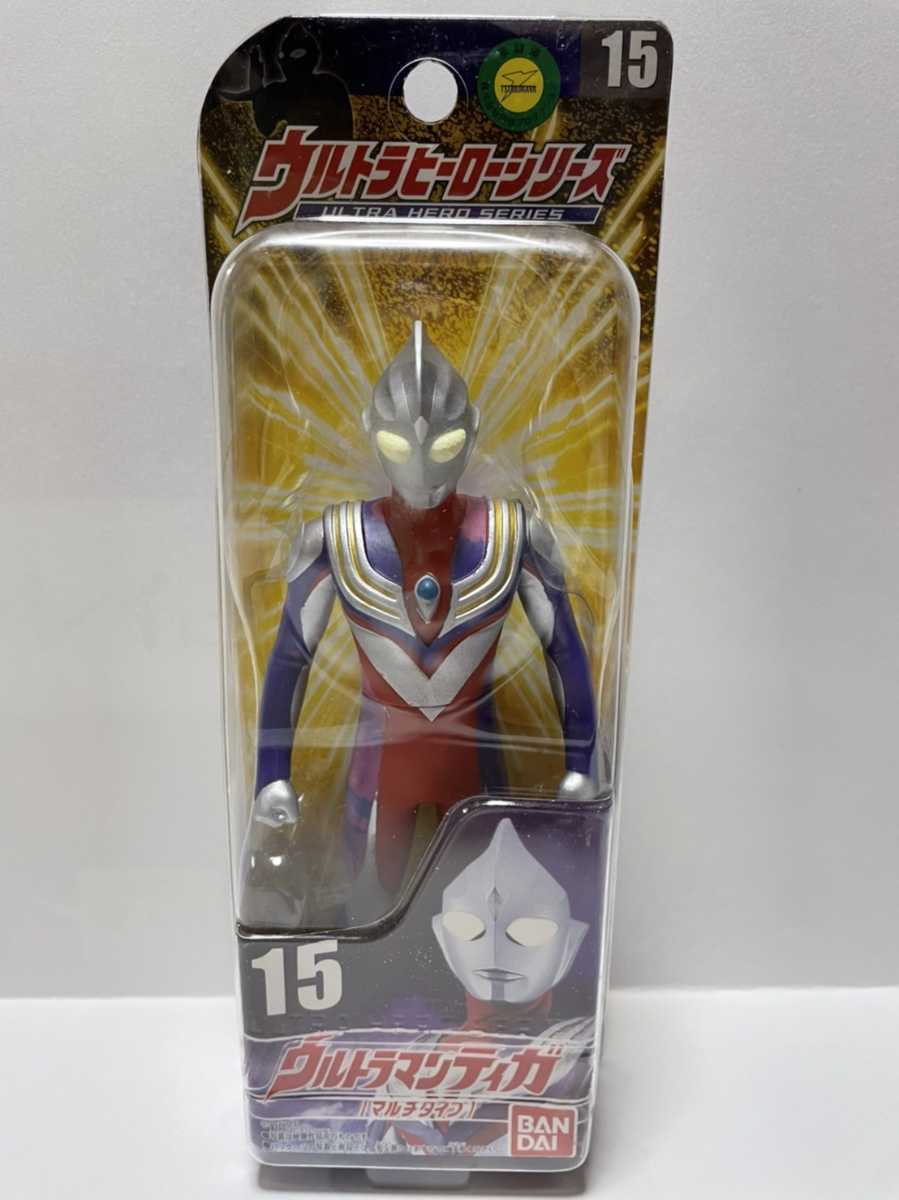 ウルトラヒーローシリーズ 15 ウルトラマンティガ バンダイ 未開封 