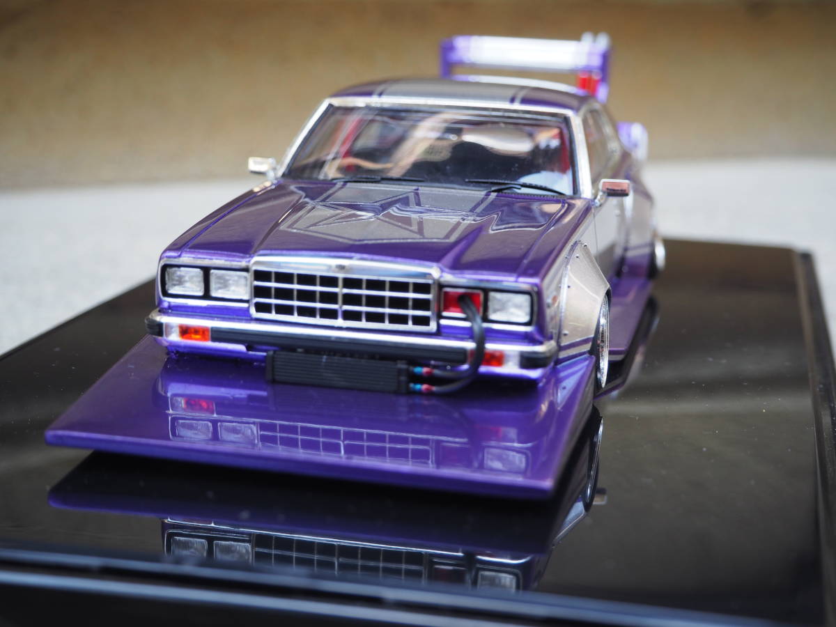 フジミ 1/24 KHC231 ローレル 完成品 街道レーサー グラチャンの