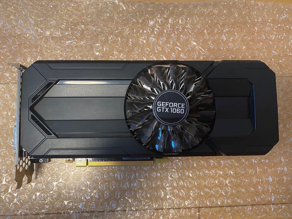 中古 GeForce GTX1060 GDDR5 3GB グラフィックボード 映像出力確認済 NVIDIA HDMI DP DVI_1