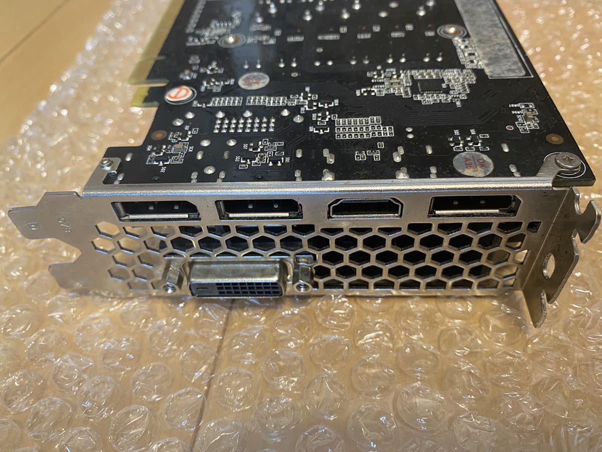 中古 GeForce GTX1060 GDDR5 3GB グラフィックボード 映像出力確認済 NVIDIA HDMI DP DVI_4