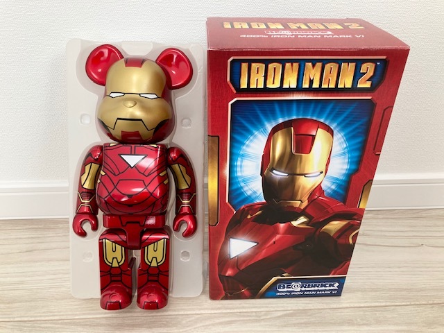 BE@RBRICK MEDICOM TOY IRONMAN IRON MARK6 400% ベアブリック