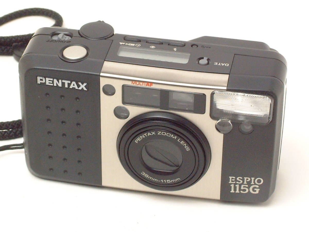 Pentax Espio 35mm Film - Point Shoot 115G Camera & 115M