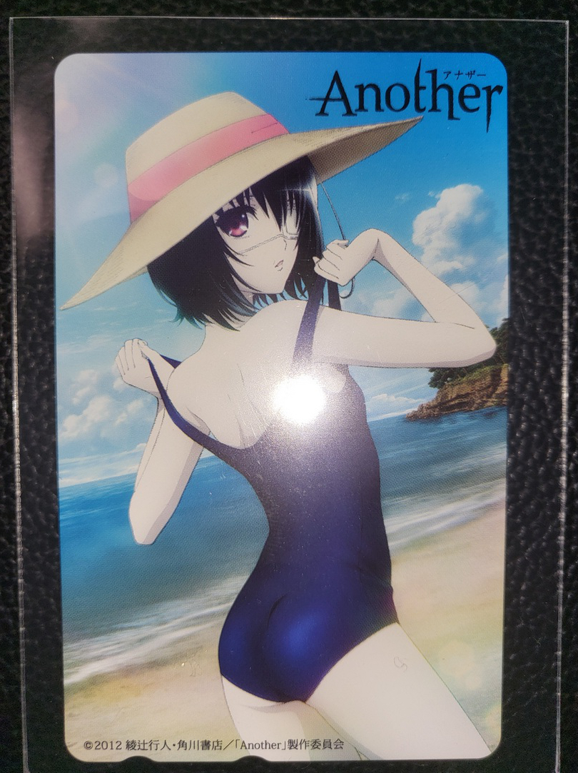アナザー Another 未使用 テレカ スク水 スクール水着 見崎 鳴 アニメ