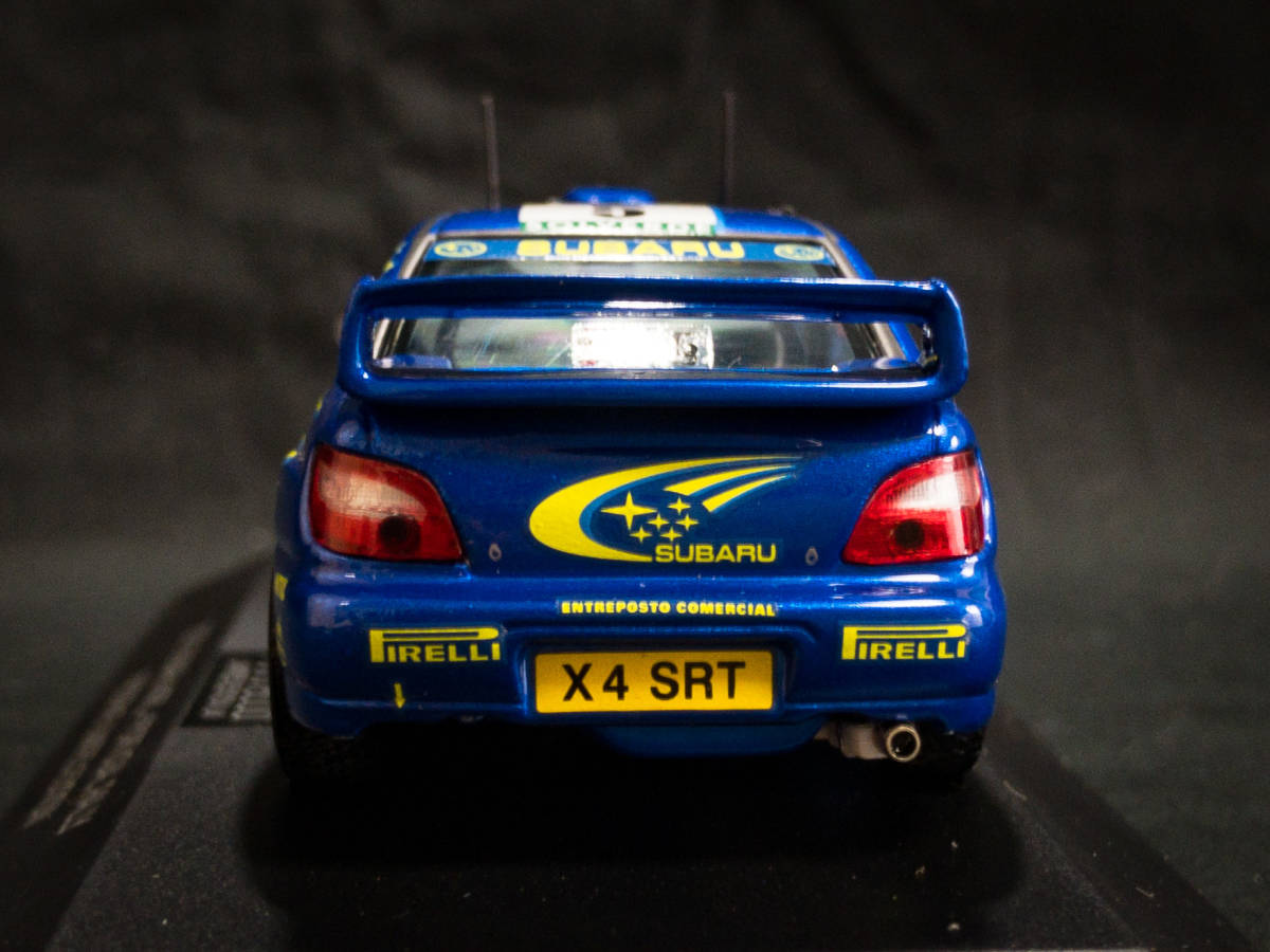 プロドライブ特注 1 43 スバル インプレッサ Wrc 01 ラリー ポルトガル リチャード バーンズ レーシングカー 売買されたオークション情報 Yahooの商品情報をアーカイブ公開 オークファン Aucfan Com