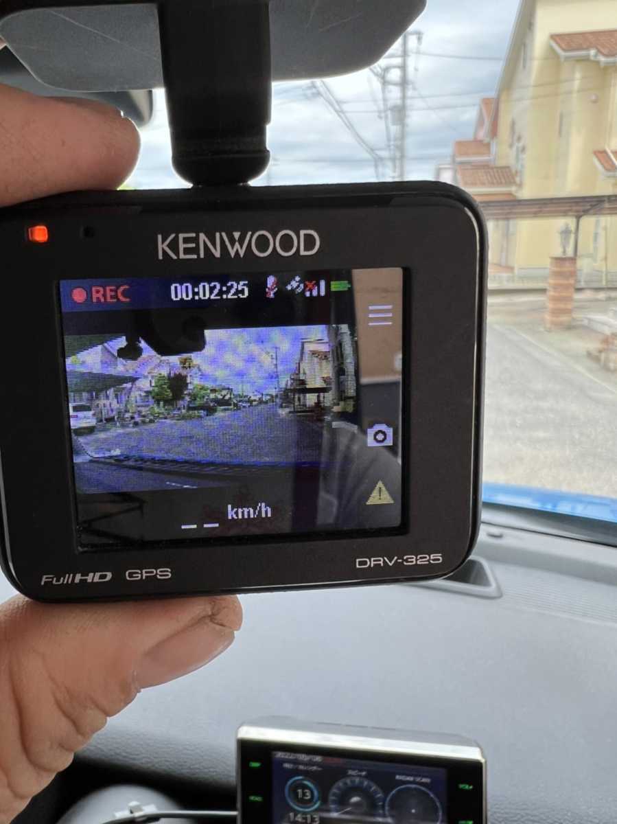 【新品・未開封】KENWOOD ドライブレコーダー DRV-325 Amazon.co.jp: Kenwood Standard Dash Cam Drive Recorder, model: DRV