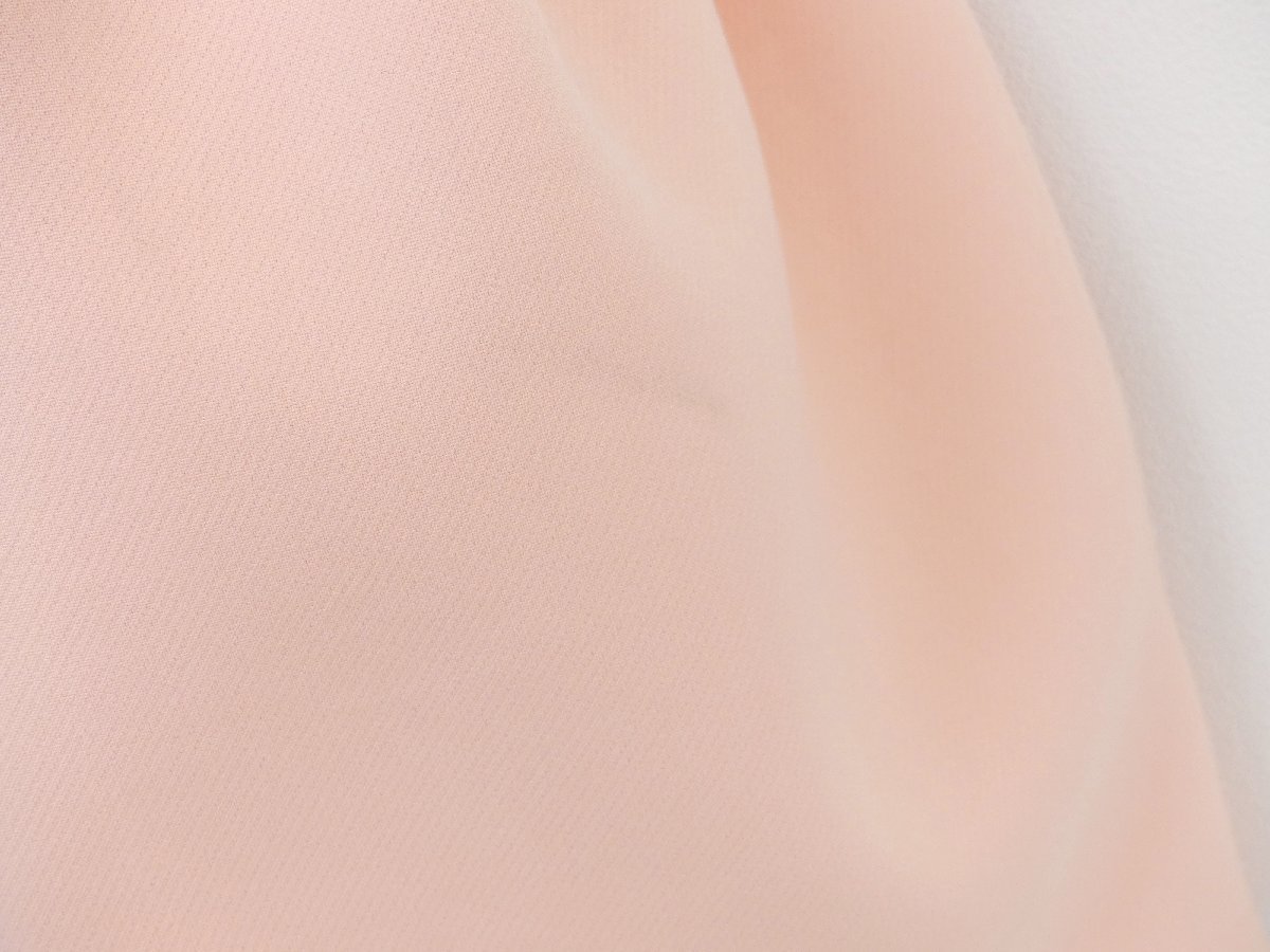 ピンク yori ポケットフリルジャケット 公式通販 ノーカラー ヨリ 新品
