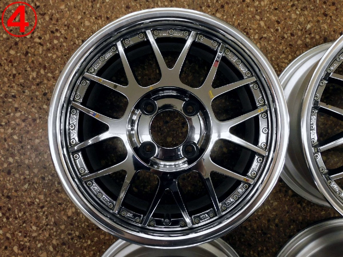 □ SSR プロフェッサー MS1R カプチーノ 16インチ 6.5J+45 4H 114.3 4  