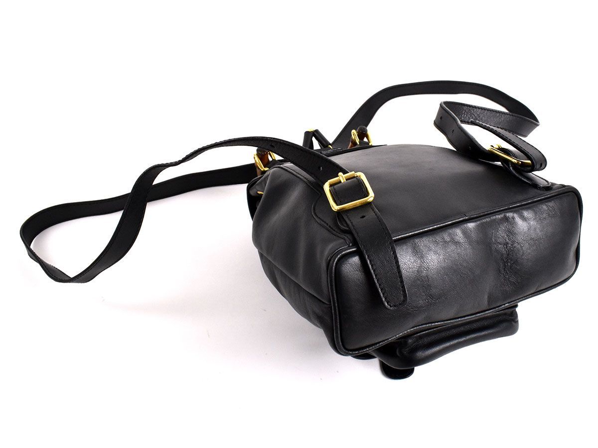 124051〇 GUCCI グッチ バンブー ミニ リュックサック バックパック