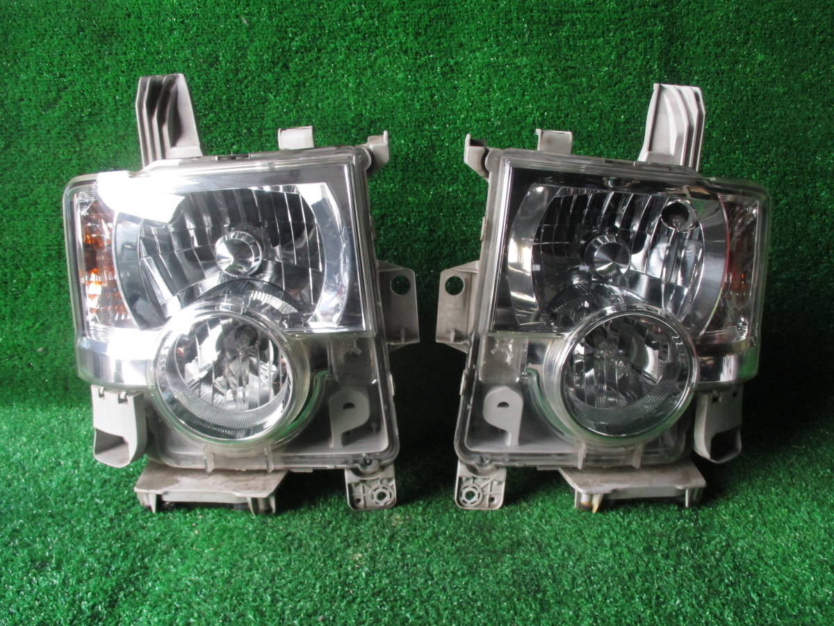 126G 点灯確認済◆ムーブコンテ[L575S]ヘッドライト左右(キセノン)100-51966◆ 