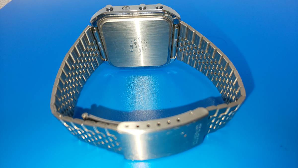 希少 カシオ デジタル クォーツ C-801 カリキュレーター 電卓 美品 動 