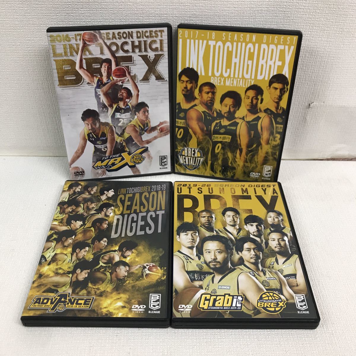 Y0509C2 リンク栃木 宇都宮ブレックス シーズンダイジェスト DVD 4巻 