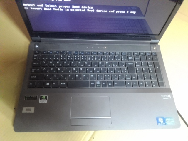 10816】ユニットコム ゲーミングノート W350ET Core i7-3630QM メモリ 