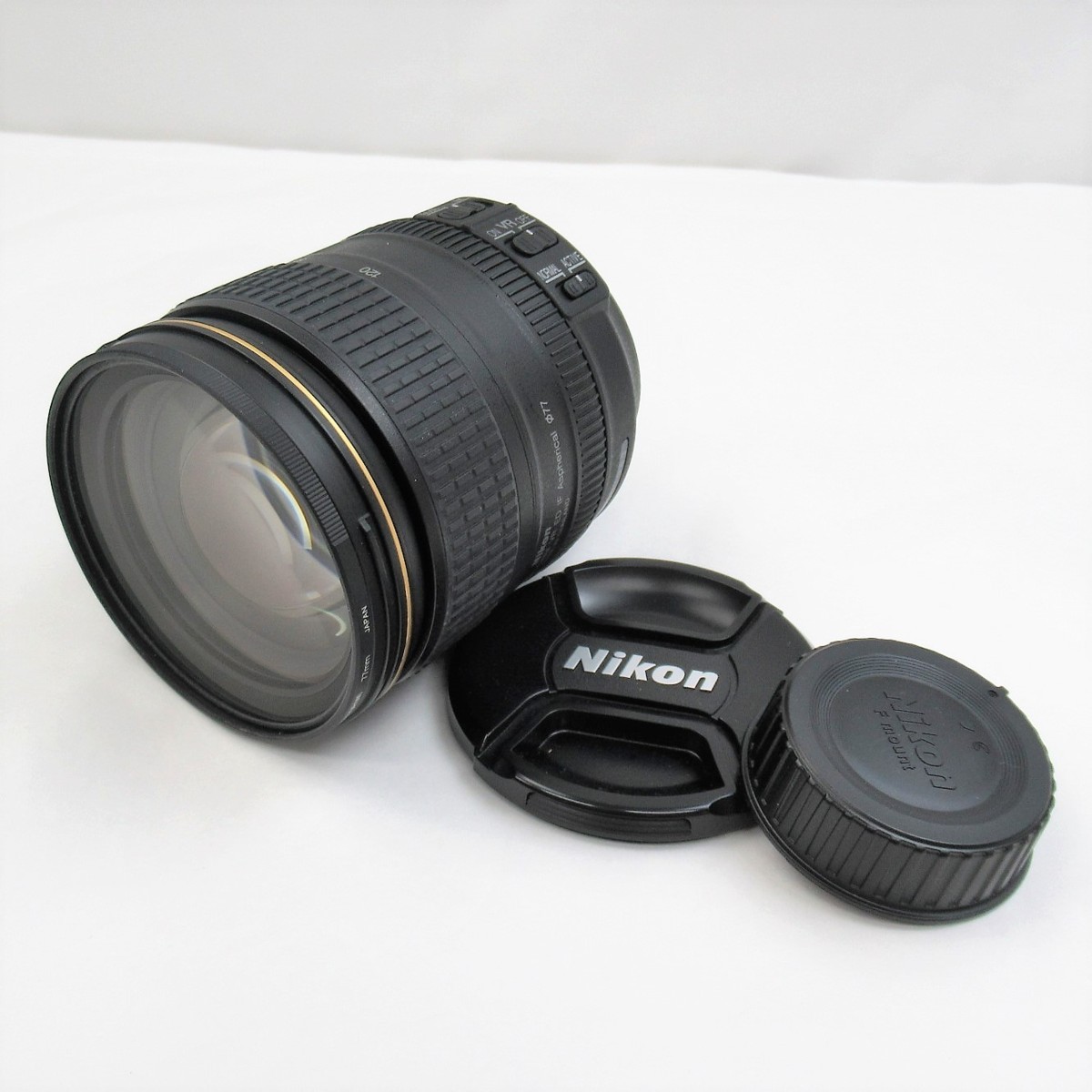 1円～ Nikon ニコン AF-S NIKKOR 24-120mm 1:4 G ED VR ズームレンズ Kenko PRO1D プロテクター(W) 77mm付 y42-1377584k【Y商品】 AF-S 24-120mm NIKKOR No.28578難有動作品 1円★ハローカメラ★0293 f&frasl;4