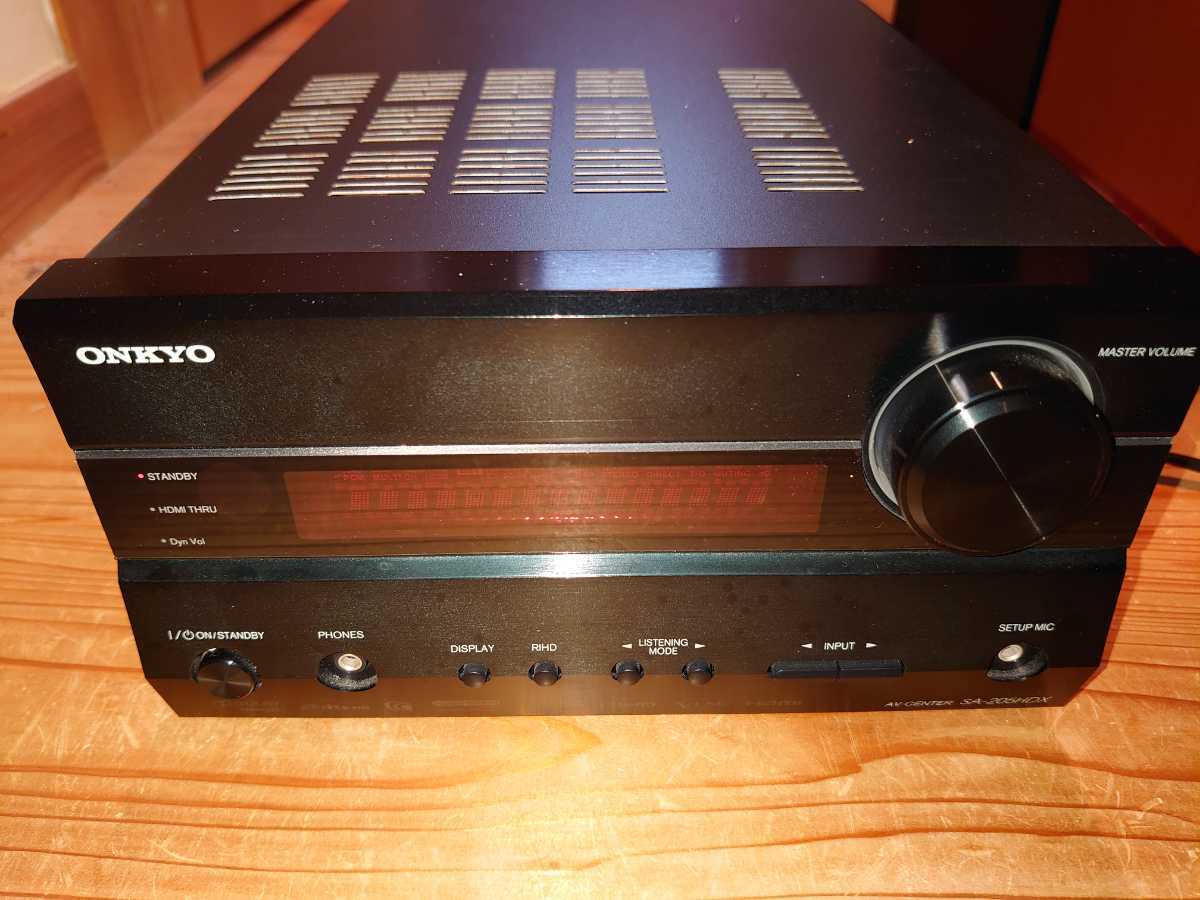 ONKYO SA-205HDX AVセンター ヨドバシ.com ホームシアター リモコン他