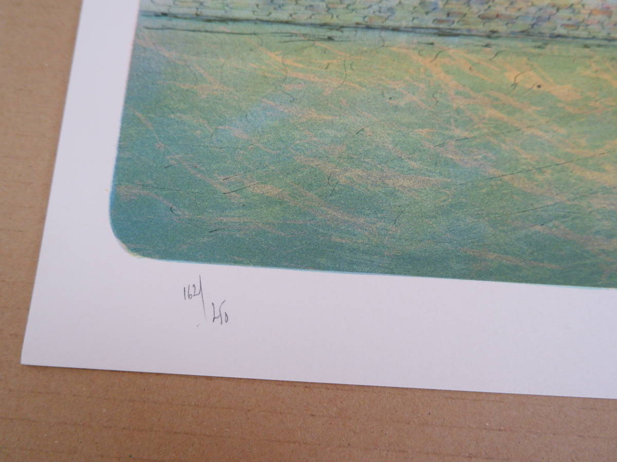 ロルフ・ラフルスキー Rolf Rafflewski リトグラフ 直筆サイン