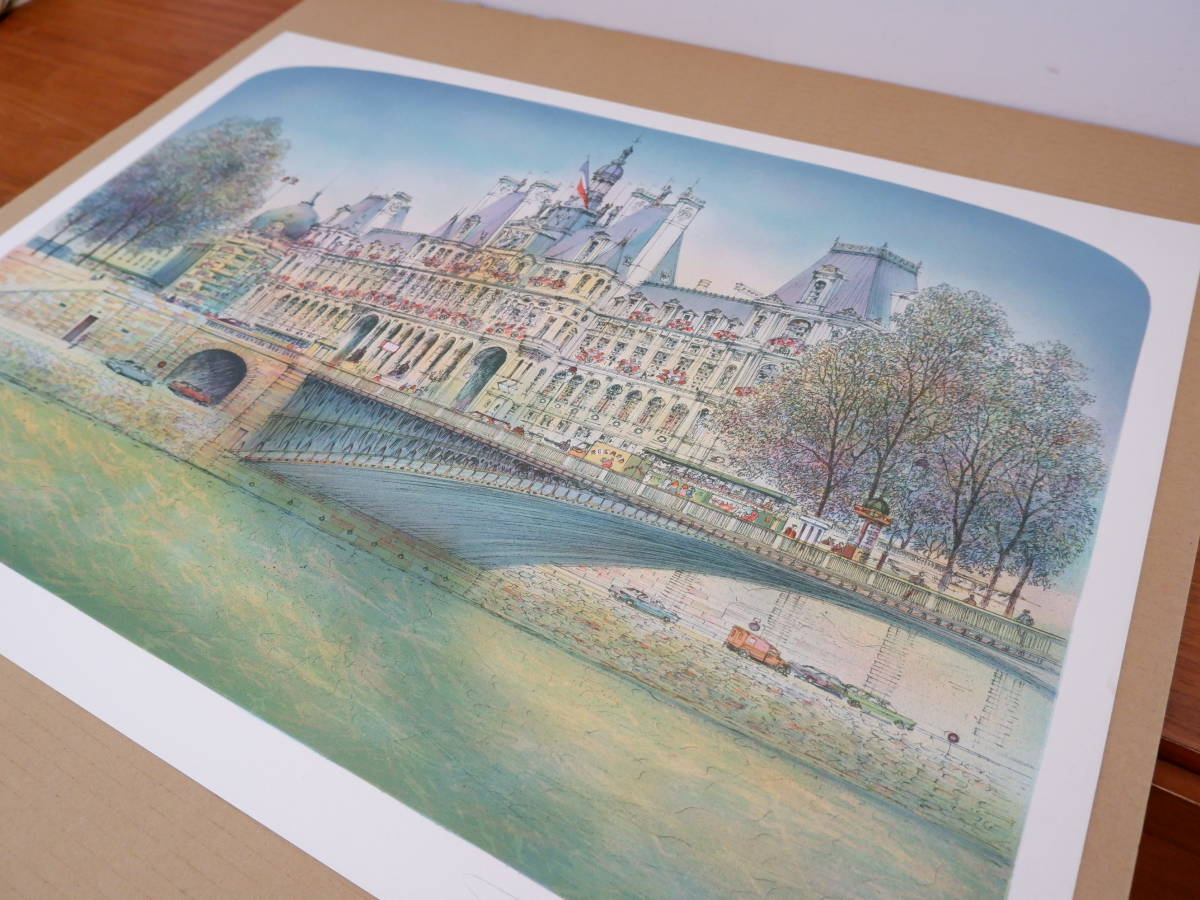 ロルフ・ラフルスキー Rolf Rafflewski リトグラフ 直筆サイン