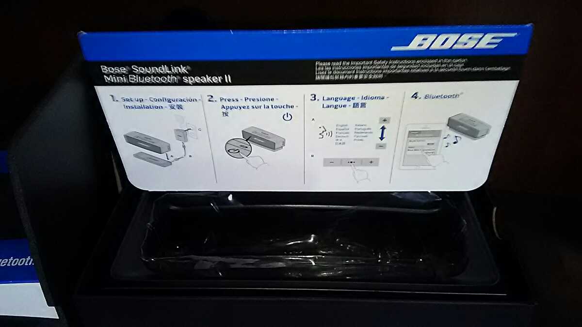 BOSE Soundlink Mini Speaker Ⅱ CARBON JP Bluetoothスピーカー ワン  