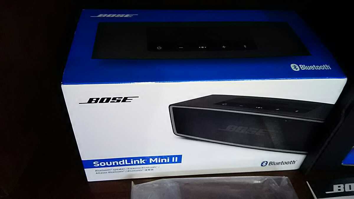 BOSE Soundlink Mini Speaker Ⅱ CARBON JP Bluetoothスピーカー ワン  