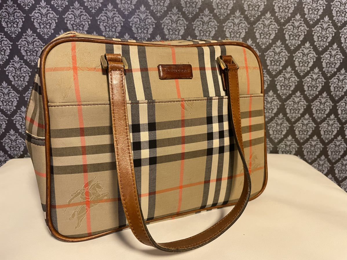 BURBERRY バーバリー チェック バッグ ヴィンテージ ノバチェック