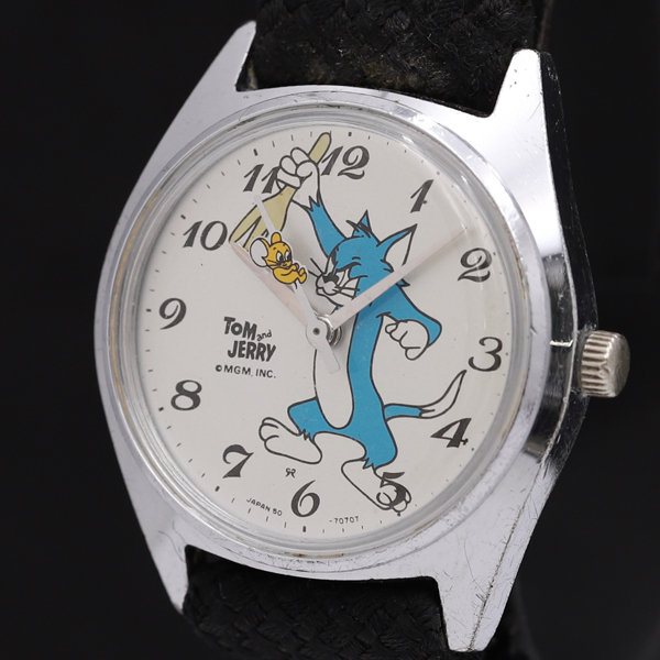 1970 年代 セイコー トム と ジェリー 時計 希少・稼働 SEIKO トムと