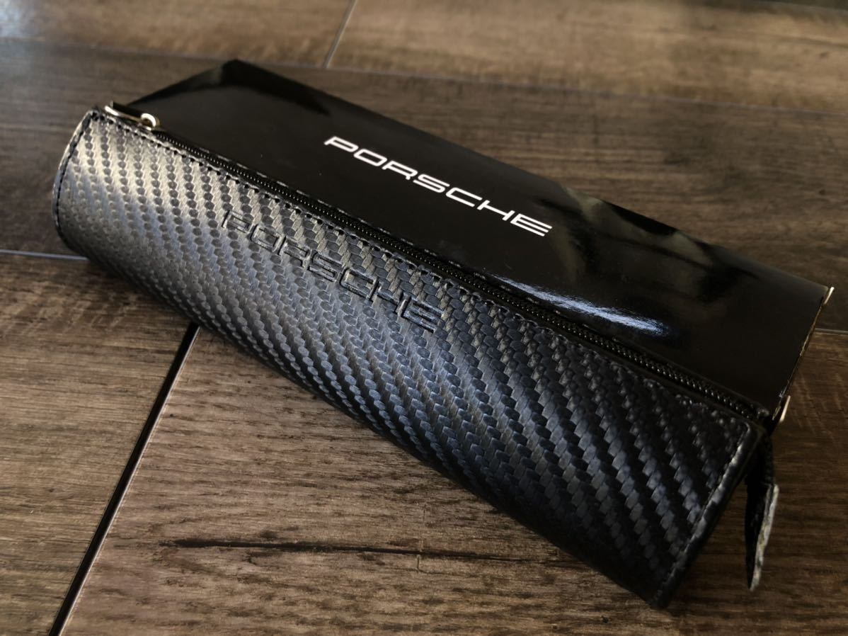【品質保証，セール】 Porsche ポルシェ オリジナル カーボン調 ペンケース 小物入れ ポーチ(ポルシェ)｜売買されたオークション情報、yahooの商品情報をアーカイブ公開 - オークファン ポルシェ