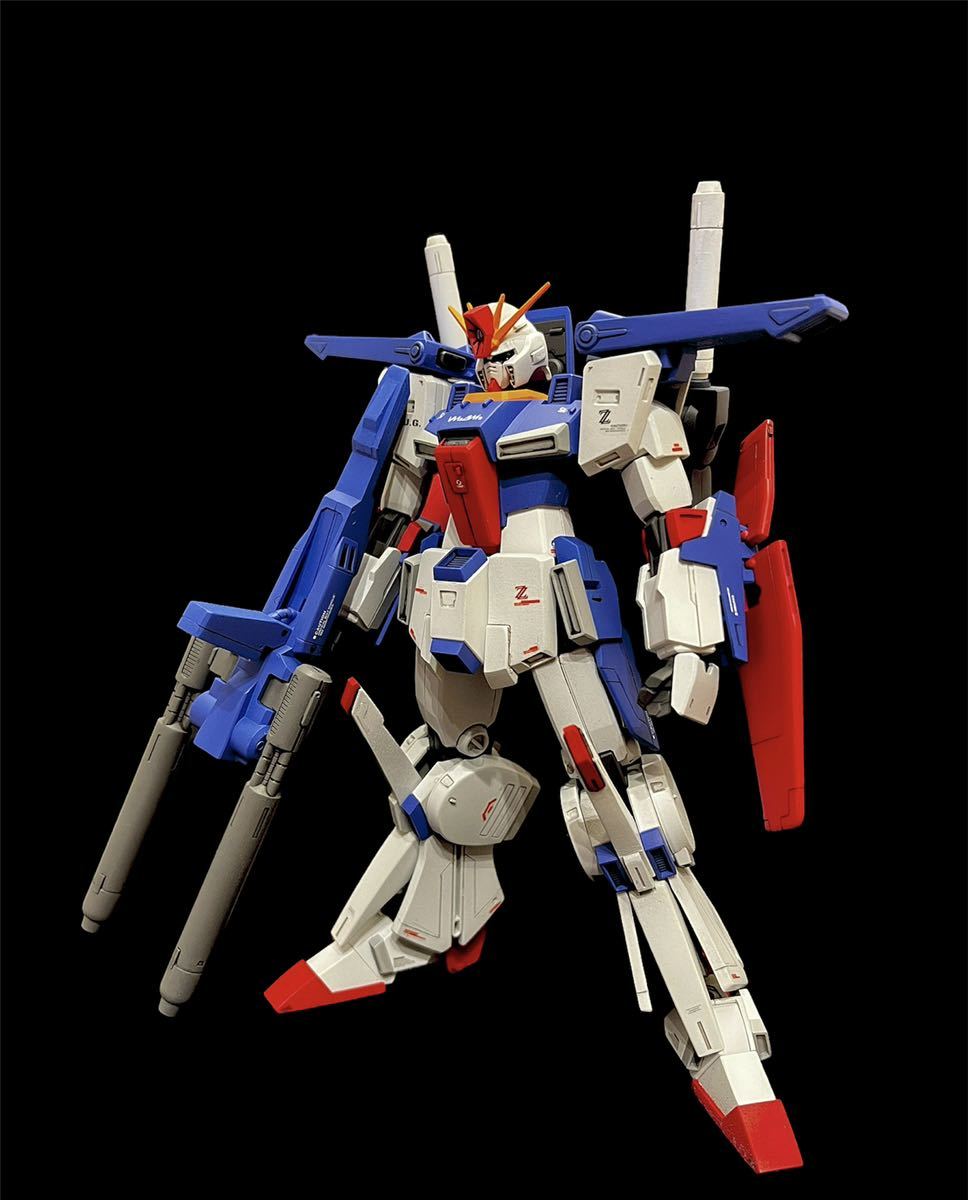 HGUC 1／144 ZZガンダム 改修塗装完成品(完成品)｜売買された