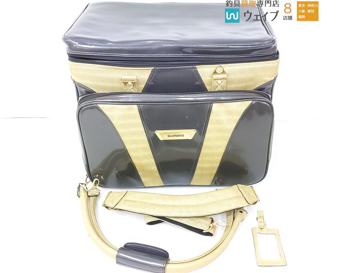シマノ プレミアム ネオクラシック へらバッグ 50L 美品(ヘラブナ竿 