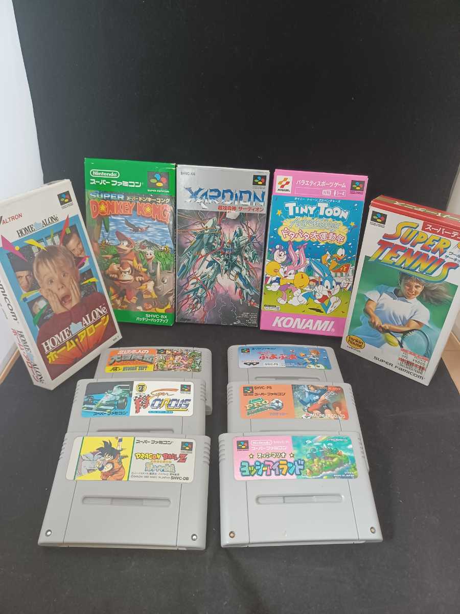 スーパーファミコンソフト 11本まとめて SFC スーファミ 箱付き等 